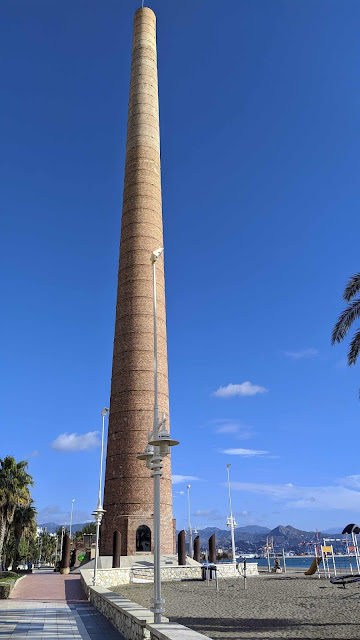 Malaga in November - Playa Misericordia