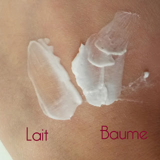 Lait et baume textures Expert Réparation Yves Rocher