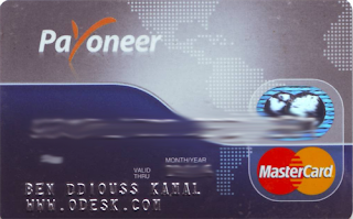 طريقة تفعيل بطاقة MasterCard المقدمة من Payoneer بعد وصولها 