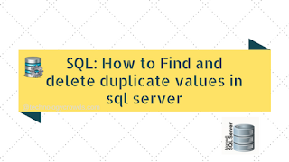 SQL duplicate records