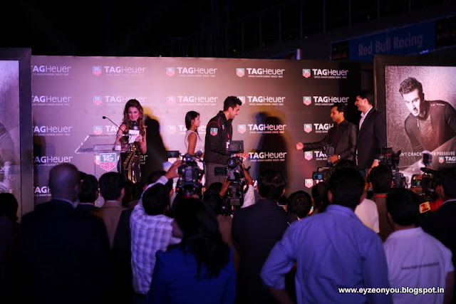 Uncut Pictures Of TAG Heuer India's Ad Campaign Don't Crack Under Pressure Launch By Brand Ambassador Ranbir Kapoor