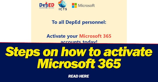 Steps on how to activate Microsoft 365 | Read here