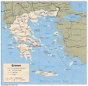 MAPS OF GREECE (greece)