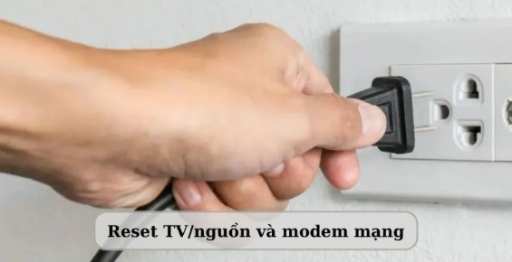 Cách khắc phục lỗi 1105 trên tivi Sony