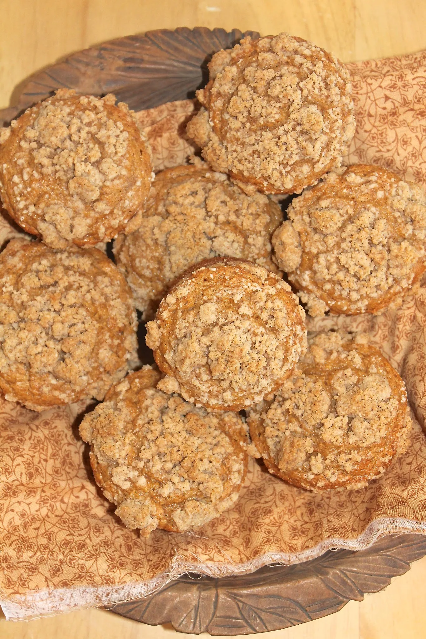 Pumpkin Streusel Muffins