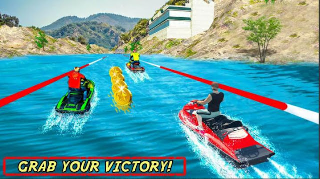 Game Perahu Ski: Power Jet Boat Racing Mod Apk