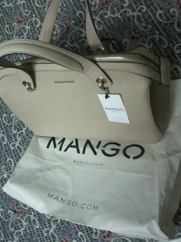 Mango Touch Metal Detail Tote Bag Review‏