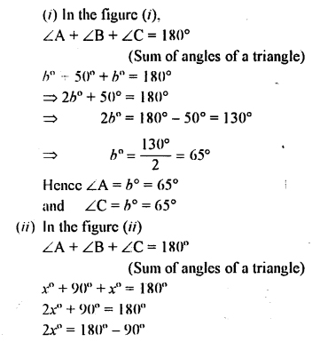 Selina Concise Mathematics Class 7 ICSE Solutions Chapter 15 Triangles