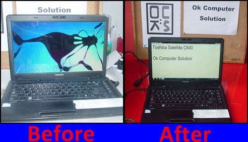 repair screen laptop