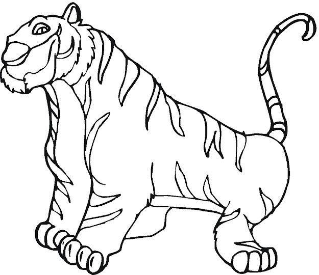 Desktopbackgroundshq  Backgrounds Styles Larger Public Tiger Coloring  Page Coloring Pages Coloring Page Tiger  Questionmarkitok Xszsavty