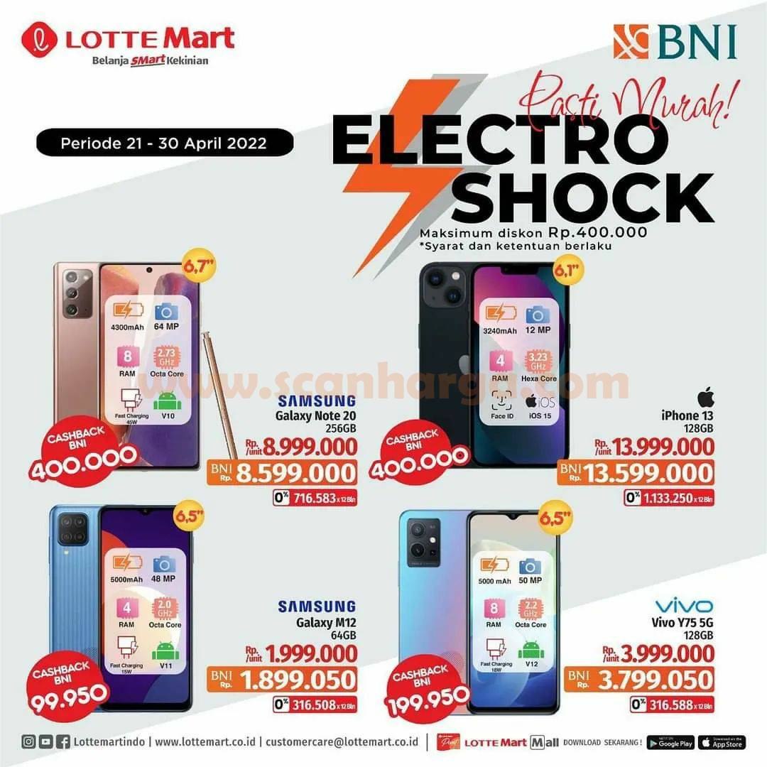 LOTTEMART Promo ELECTRO SHOCK DISKON 10% dengan Kartu Kredit BNI 2