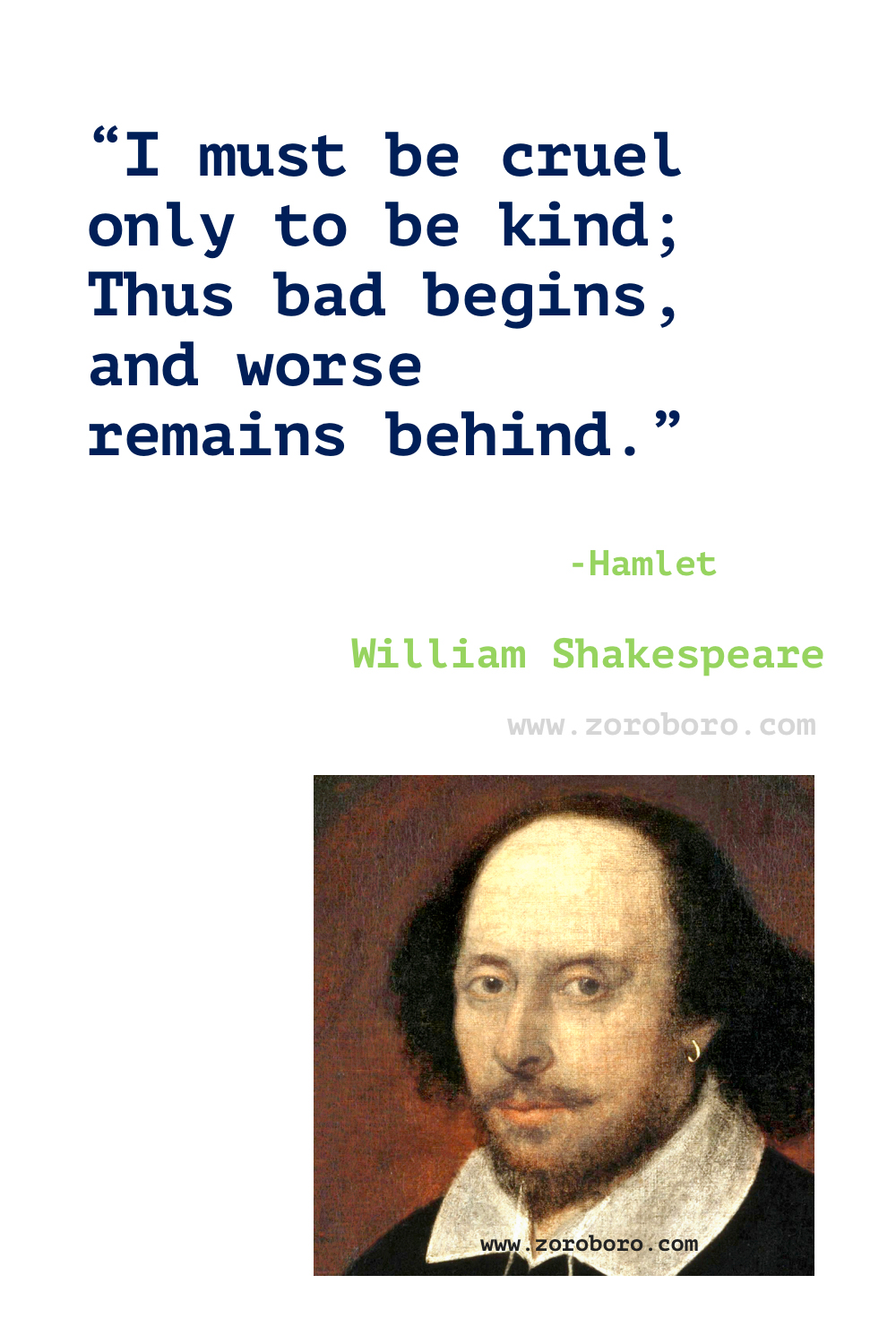 William Shakespeare Quotes, Romeo and Juliet Quotes, Hamlet Quotes, Macbeth Quotes & more. William Shakespeare Play Quotes, William Shakespeare Poems.