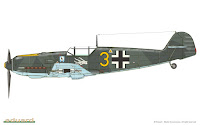 Eduard 1/48 Bf 109E-3 (8262) Colour Guide & Paint Conversion Chart