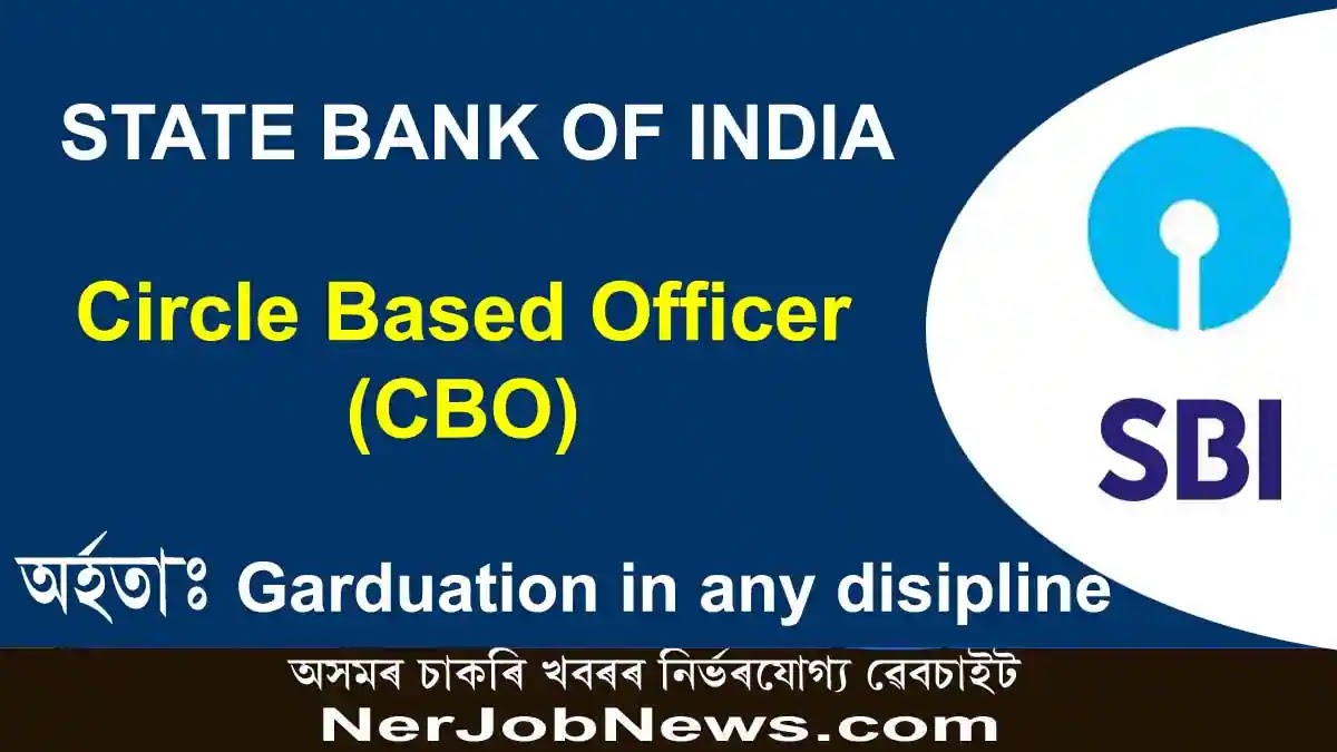 SBI CBO Recruitment 2023 – 5280 Circle Based Officer Posts, Apply Online