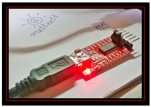 Setup FTDI FT232RL USB to TTL Converter