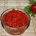 Roasted red pepper chutney