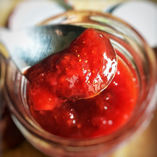 Strawberry, Mango, Jam, homemade, recipe, fruit, no pectin, 草莓, 芒果,  果醬, 食譜, 水果