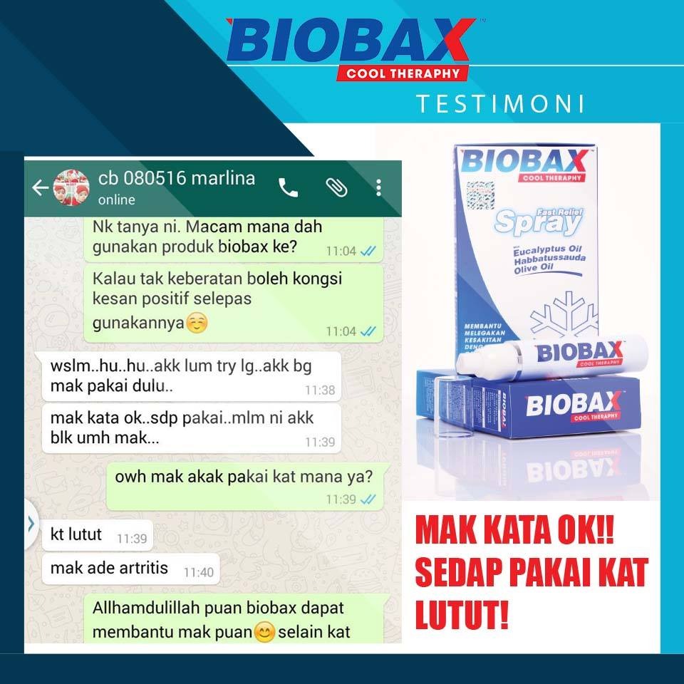 Biobax Cool Therapy Melegakan Sakit Belakang  Akif Imtiyaz