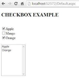 How to use CheckBox Control in ASP.NET