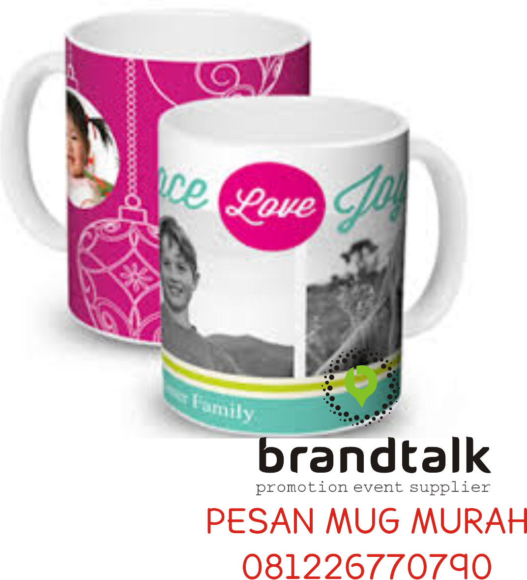 Pesan Mug Souvenir Promosi Murah  Bandung Cetak mug murah  