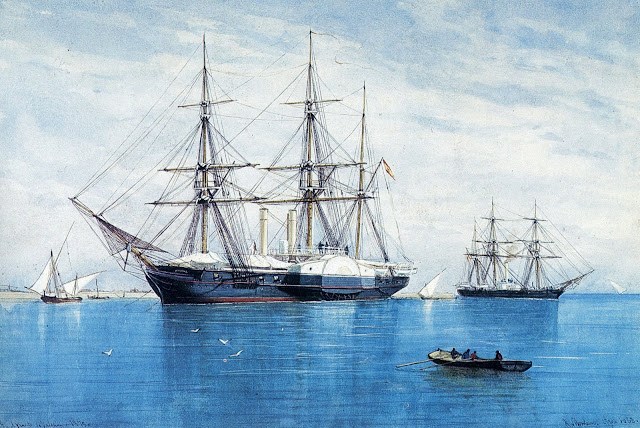 Barco a Vapor Fernando el Católico 1873.