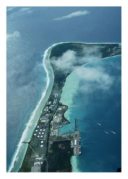 A military base on Diego Garcia