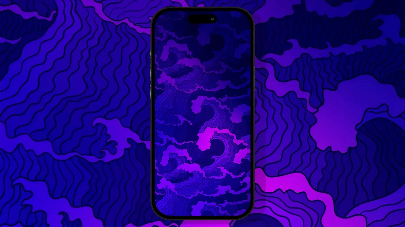 wave background iphone