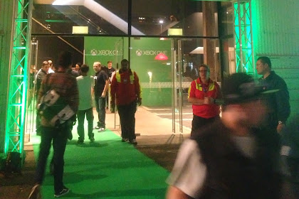 Sights from the launch of the XBoxOne - first launch in the world