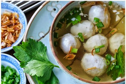 Cara Membuat Bakso Ikan Tenggiri Segar 