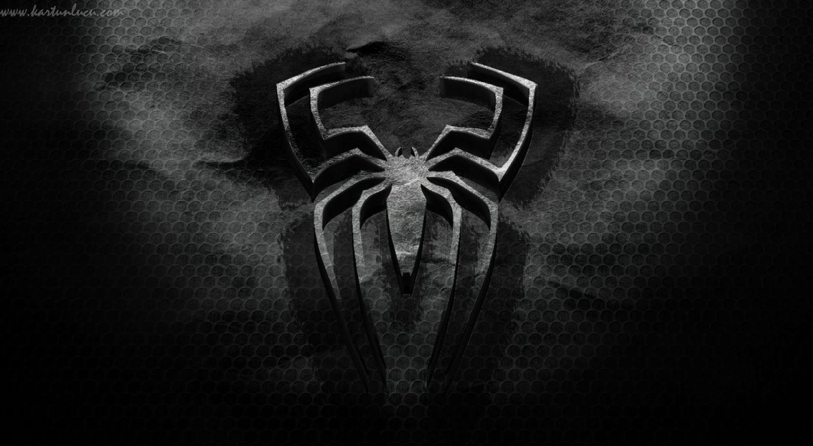 WALLPAPER LOGO SPIDERMAN HITAM Gambar Kartun Lucu Dan Wallpaper