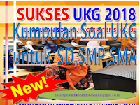 Download Kumpulan Soal UKG untuk  SD,SMP,SMA 2017