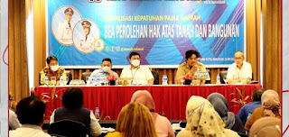 Sosialisi Target BPHTB Bapenda Kota Makassar Di Hotel Artama