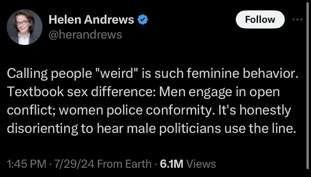 Helen Andrews is Weird