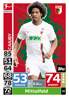 Match Attax Bundesliga 2018-2019 FC Augsburg