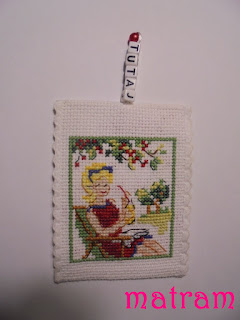 book mark cross stitch