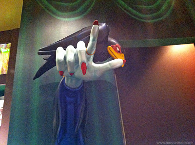 Disney villain hand Maleficent Raven World Disneyland store