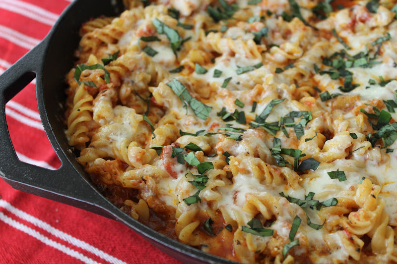 See Aimee Cook: Chicken Parmesan Baked Pasta