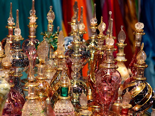 Arab perfume bottles