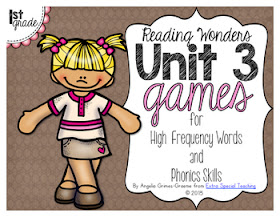Do you use Reading Wonders in your 1st grade classroom? Here's I supplement Reading Wonders with centers, games, and printable during reading.