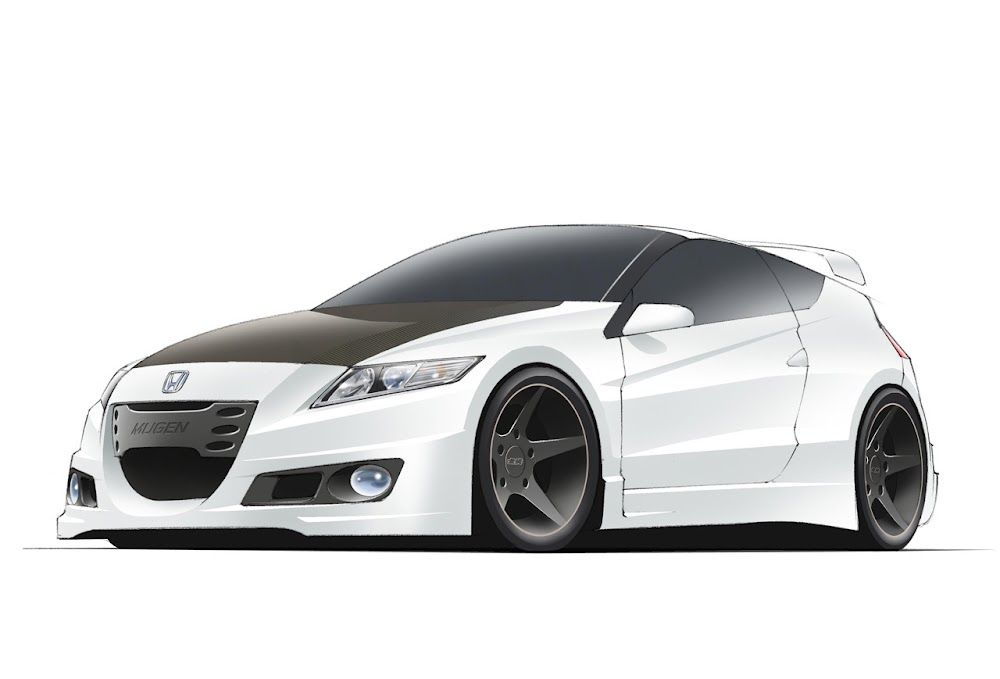 Honda Crz Mugen Kit. Honda CR-Z Mugen show car to