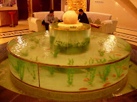 Aquarium outside the Guangcheng Hotel Dining Room