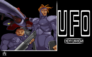 UFO Enemy Unknown Amiga title screen