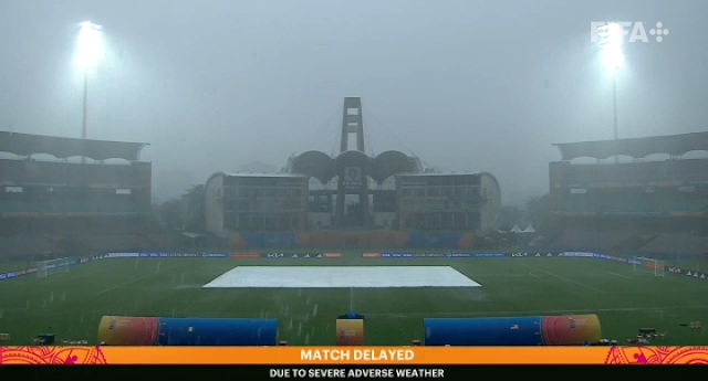 Update: United States vs Nigeria Game delayed due to adverse weather -2022 FIFA U17 Women's World Cup