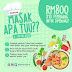 RM800 DUIT RAYA UNTUK DIMENANGI 10 PEMENANG DALAM CONTEST "MASAK APA TU ? "