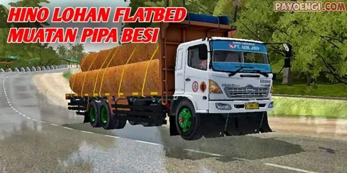 mod bussid hino lohan flatbed