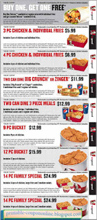 Free Printable Kfc Coupons