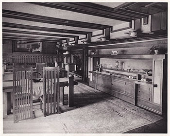 Robie House en Chicago | Frank Lloyd Wright | Prairie style | Floor plan