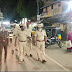 வில்லியனூரில் குற்ற சம்பவங்களை தடுக்கும் வகையில்  எஸ்.பி. வம்சித ரெட்டி உத்தரவின் பெயரில் போலீசார் ரோந்து.