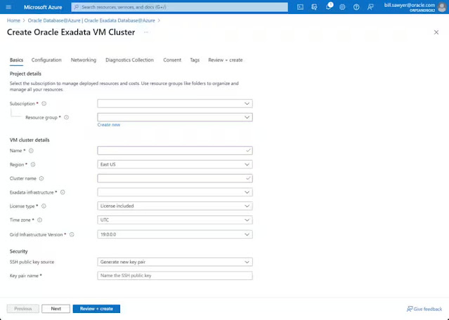 Oracle Database@Azure now Generally Available in Azure East US Region to accelerate your data center exit