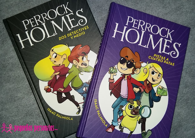 club de lectura, dos detectives y medio, libros, literatura, literatura infantil, literatura juvenil, me gusta leer, Perrock Holmes, 